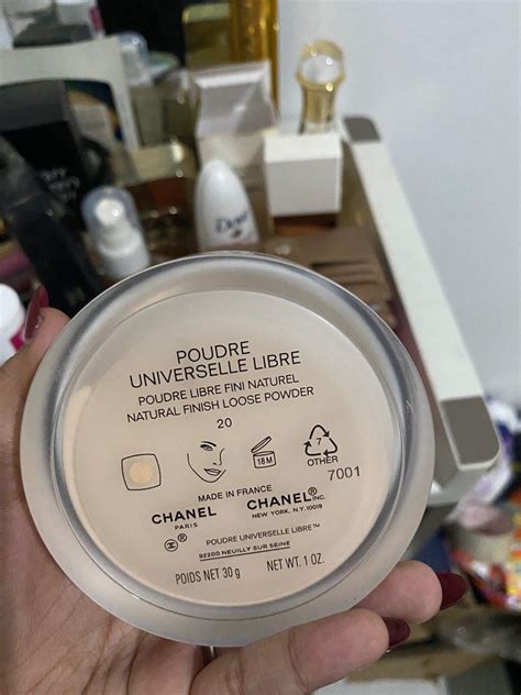 chanel 22 dusting powder|Chanel loose powder shade 20.